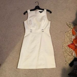 Size 4 white dress whbm